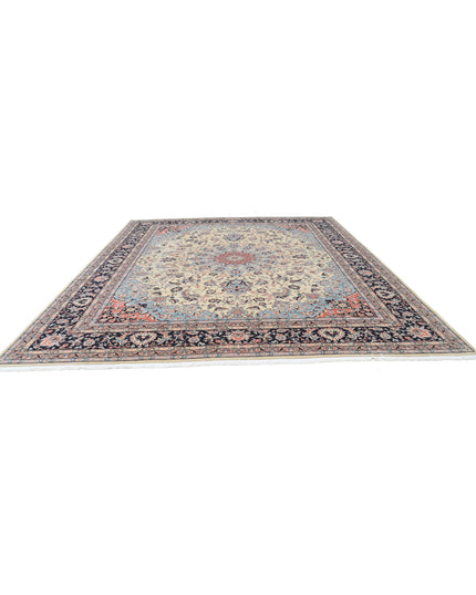 Heritage 11' 11" X 14' 10" Hand Knotted Wool Rug 11' 11" X 14' 10" (363 X 452) / Ivory / Wool