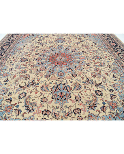 Heritage 11' 11" X 14' 10" Hand Knotted Wool Rug 11' 11" X 14' 10" (363 X 452) / Ivory / Wool