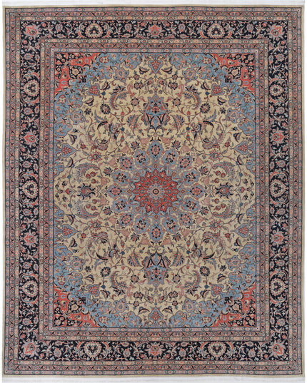 Heritage 11' 11" X 14' 10" Hand Knotted Wool Rug 11' 11" X 14' 10" (363 X 452) / Ivory / Wool