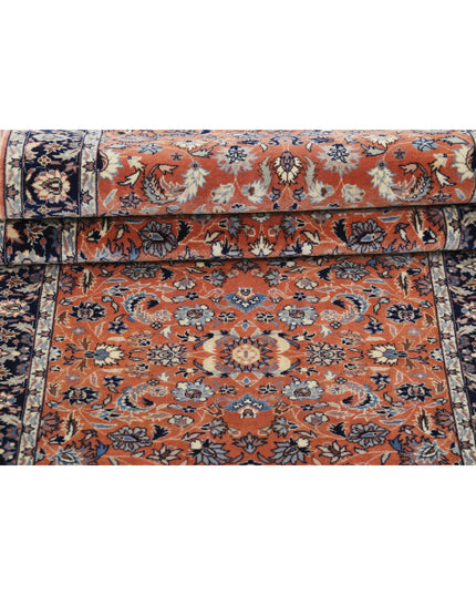 Heritage 2' 9" X 13' 3" Hand Knotted Wool Rug 2' 9" X 13' 3" (84 X 404) / Rust / Wool
