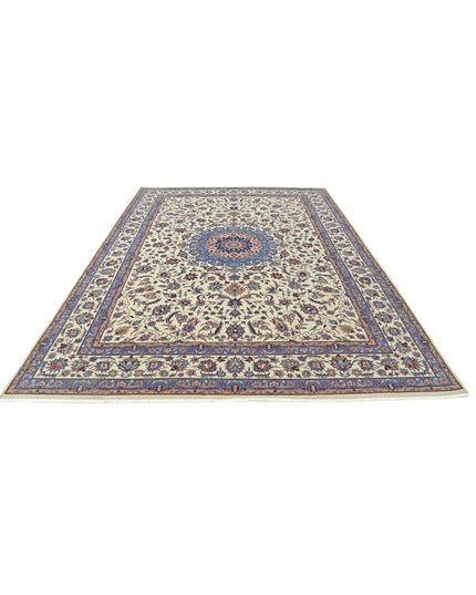 Heritage 8' 1" X 11' 4" Hand Knotted Wool Rug 8' 1" X 11' 4" (246 X 345) / Ivory / Wool