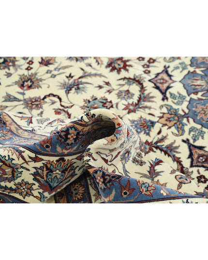 Heritage 8' 1" X 11' 4" Hand Knotted Wool Rug 8' 1" X 11' 4" (246 X 345) / Ivory / Wool