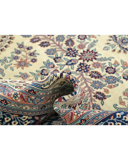 Heritage 9' 2" X 11' 7" Hand Knotted Wool Rug 9' 2" X 11' 7" (280 X 353) / Ivory / Wool