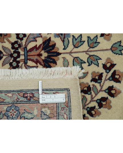 Heritage 9' 2" X 11' 7" Hand Knotted Wool Rug 9' 2" X 11' 7" (280 X 353) / Ivory / Wool