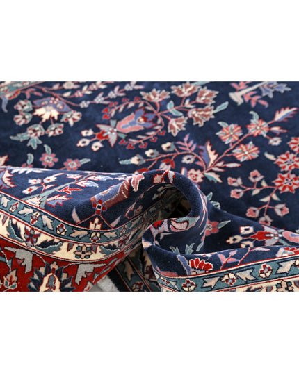 Heritage 6' 0" X 9' 1" Hand Knotted Wool Rug 6' 0" X 9' 1" (183 X 277) / Blue / Wool