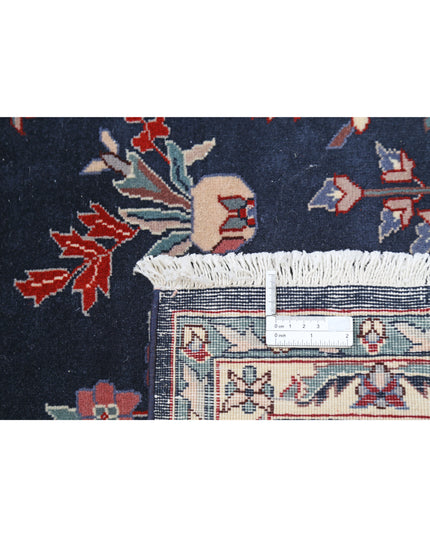 Heritage 6' 0" X 9' 1" Hand Knotted Wool Rug 6' 0" X 9' 1" (183 X 277) / Blue / Wool