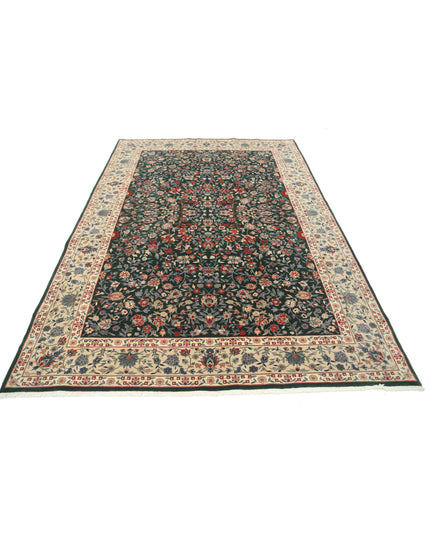 Heritage 6' 2" X 9' 0" Hand Knotted Wool Rug 6' 2" X 9' 0" (188 X 274) / Green / Wool