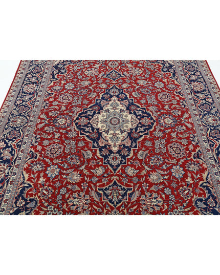 Heritage 6' 0" X 8' 11" Hand Knotted Wool Rug 6' 0" X 8' 11" (183 X 272) / Red / Wool