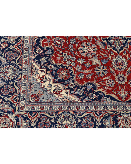 Heritage 6' 0" X 8' 11" Hand Knotted Wool Rug 6' 0" X 8' 11" (183 X 272) / Red / Wool