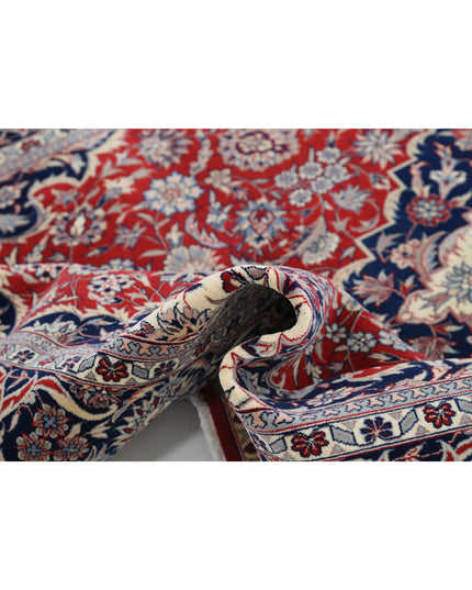 Heritage 6' 0" X 8' 11" Hand Knotted Wool Rug 6' 0" X 8' 11" (183 X 272) / Red / Wool