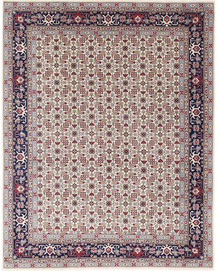 Heritage 8' 0" X 9' 11" Hand Knotted Wool Rug 8' 0" X 9' 11" (244 X 302) / Ivory / Wool