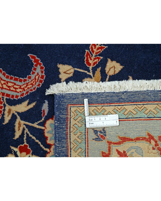 Heritage 5' 11" X 8' 11" Hand Knotted Wool Rug 5' 11" X 8' 11" (180 X 272) / Blue / Wool