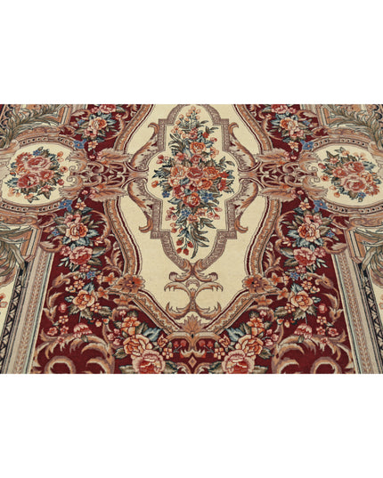Heritage 5' 10" X 8' 11" Hand Knotted Wool Rug 5' 10" X 8' 11" (178 X 272) / Red / Wool