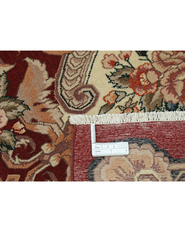 Heritage 5' 10" X 8' 11" Hand Knotted Wool Rug 5' 10" X 8' 11" (178 X 272) / Red / Wool