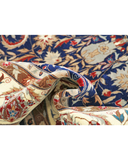 Heritage 6' 0" X 8' 11" Hand Knotted Wool Rug 6' 0" X 8' 11" (183 X 272) / Blue / Wool