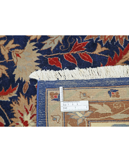 Heritage 6' 0" X 8' 11" Hand Knotted Wool Rug 6' 0" X 8' 11" (183 X 272) / Blue / Wool