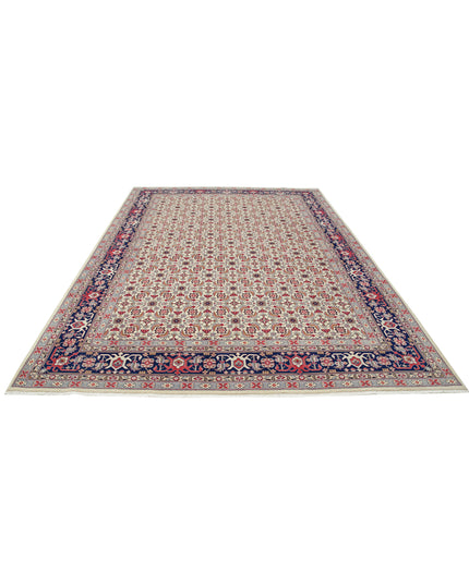 Heritage 8' 2" X 11' 8" Hand Knotted Wool Rug 8' 2" X 11' 8" (249 X 356) / Ivory / Wool