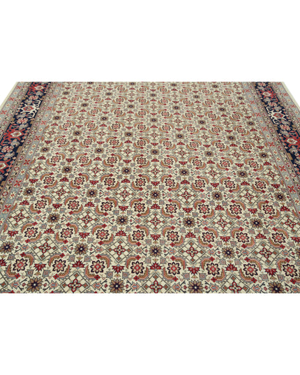 Heritage 8' 2" X 11' 8" Hand Knotted Wool Rug 8' 2" X 11' 8" (249 X 356) / Ivory / Wool
