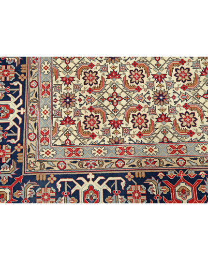 Heritage 8' 2" X 11' 8" Hand Knotted Wool Rug 8' 2" X 11' 8" (249 X 356) / Ivory / Wool