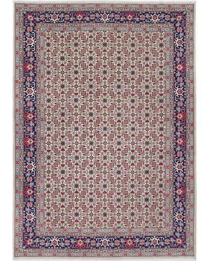 Heritage 8' 2" X 11' 8" Hand Knotted Wool Rug 8' 2" X 11' 8" (249 X 356) / Ivory / Wool
