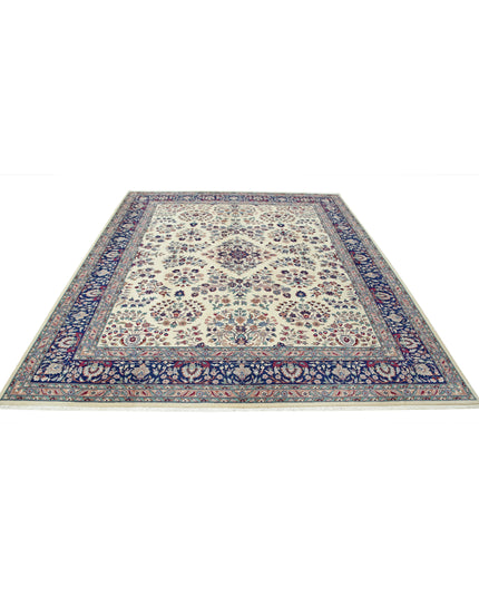 Heritage 8' 2" X 10' 1" Hand Knotted Wool Rug 8' 2" X 10' 1" (249 X 307) / Ivory / Wool