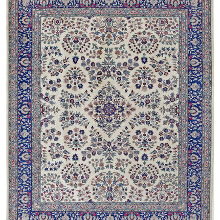 Heritage 8' 2" X 10' 1" Hand Knotted Wool Rug 8' 2" X 10' 1" (249 X 307) / Ivory / Wool