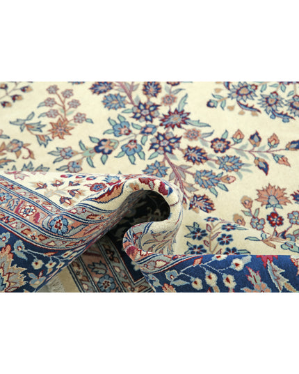 Heritage 8' 1" X 9' 10" Hand Knotted Wool Rug 8' 1" X 9' 10" (246 X 300) / Ivory / Wool