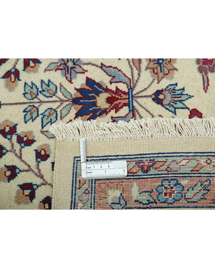 Heritage 8' 1" X 9' 10" Hand Knotted Wool Rug 8' 1" X 9' 10" (246 X 300) / Ivory / Wool