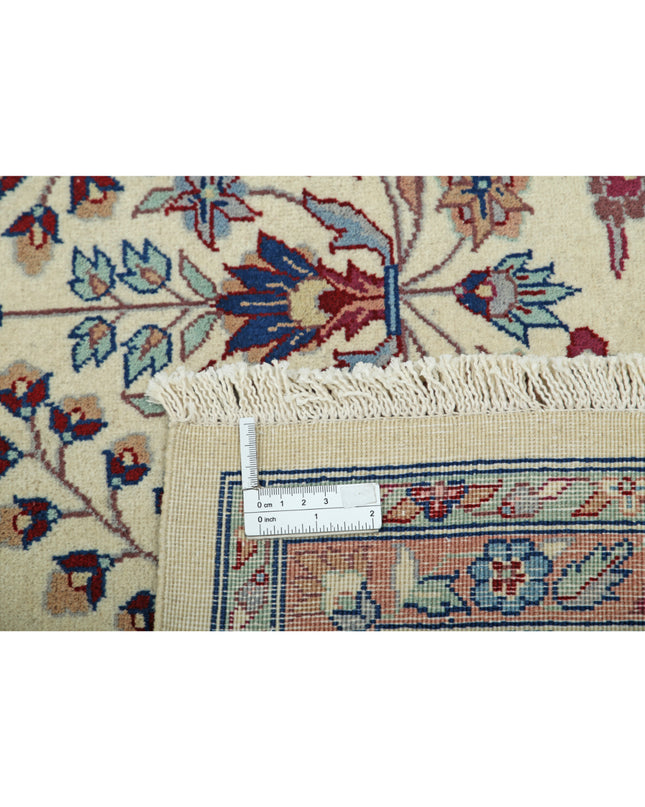 Heritage 8' 1" X 9' 10" Hand Knotted Wool Rug 8' 1" X 9' 10" (246 X 300) / Ivory / Wool
