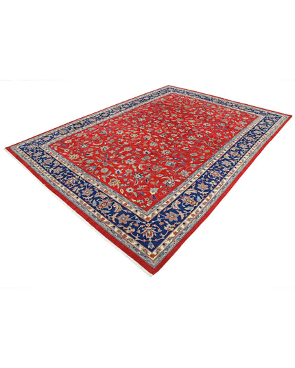 Heritage 8' 2" X 11' 4" Hand Knotted Wool Rug 8' 2" X 11' 4" (249 X 345) / Red / Wool