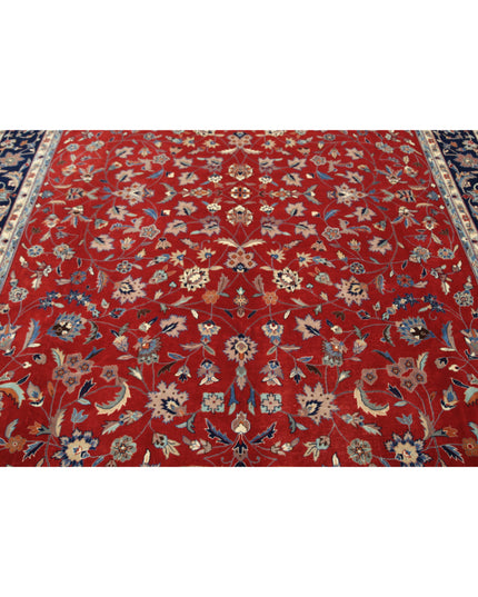 Heritage 8' 2" X 11' 4" Hand Knotted Wool Rug 8' 2" X 11' 4" (249 X 345) / Red / Wool
