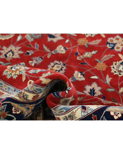 Heritage 8' 2" X 11' 4" Hand Knotted Wool Rug 8' 2" X 11' 4" (249 X 345) / Red / Wool