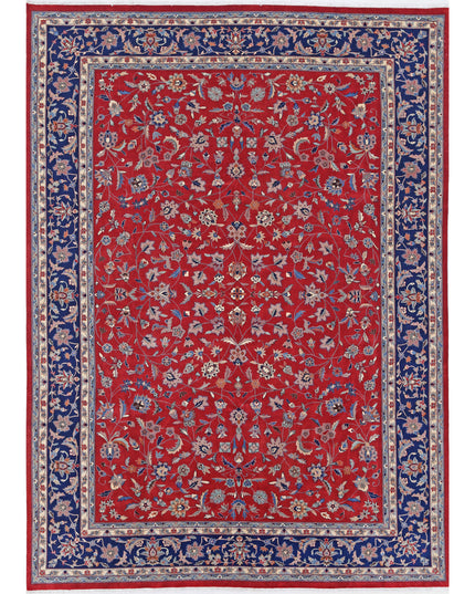 Heritage 8' 2" X 11' 4" Hand Knotted Wool Rug 8' 2" X 11' 4" (249 X 345) / Red / Wool
