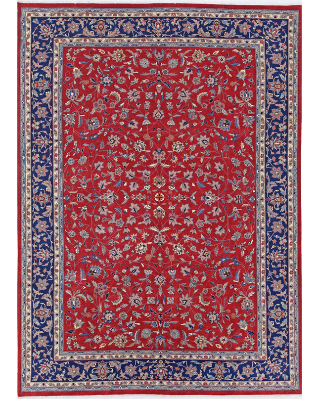 Heritage 8' 2" X 11' 4" Hand Knotted Wool Rug 8' 2" X 11' 4" (249 X 345) / Red / Wool