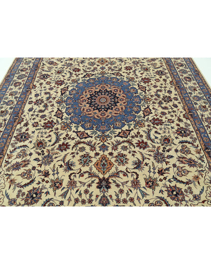 Heritage 8' 2" X 11' 5" Hand Knotted Wool Rug 8' 2" X 11' 5" (249 X 348) / Ivory / Wool