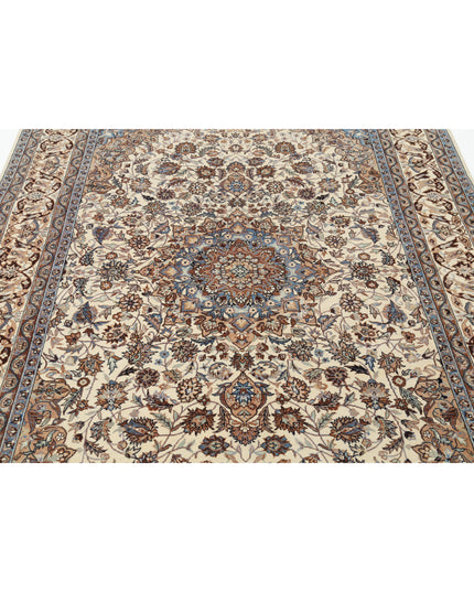 Heritage 6' 1" X 8' 11" Hand Knotted Wool Rug 6' 1" X 8' 11" (185 X 272) / Ivory / Wool