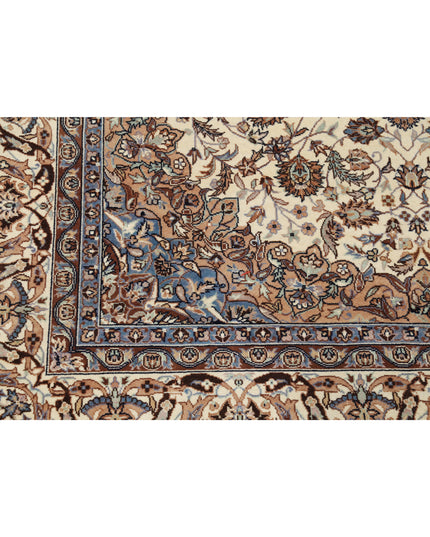 Heritage 6' 1" X 8' 11" Hand Knotted Wool Rug 6' 1" X 8' 11" (185 X 272) / Ivory / Wool