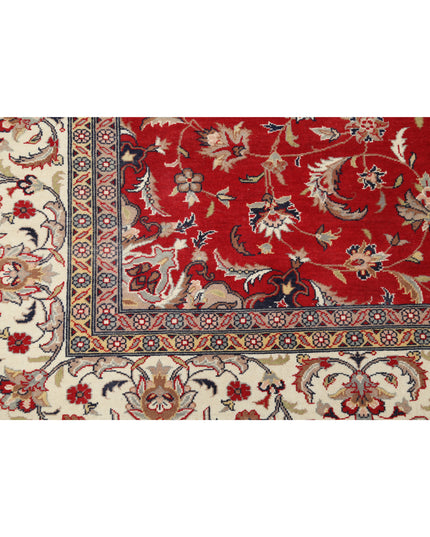 Heritage 6' 0" X 9' 3" Hand Knotted Wool Rug 6' 0" X 9' 3" (183 X 282) / Red / Wool