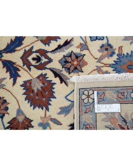 Heritage 5' 0" X 8' 0" Hand Knotted Wool Rug 5' 0" X 8' 0" (152 X 244) / Ivory / Wool