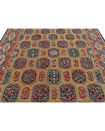 Heritage 7' 11" X 9' 9" Hand Knotted Wool Rug 7' 11" X 9' 9" (241 X 297) / Beige / Wool