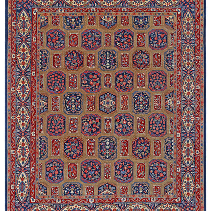 Heritage 7' 11" X 9' 9" Hand Knotted Wool Rug 7' 11" X 9' 9" (241 X 297) / Beige / Wool