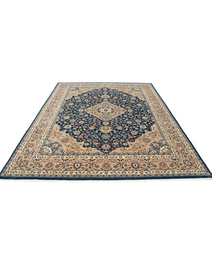Heritage 8' 0" X 10' 2" Hand Knotted Wool Rug 8' 0" X 10' 2" (244 X 310) / Blue / Wool