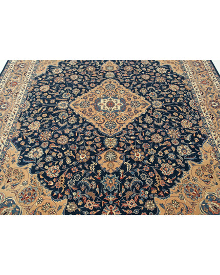 Heritage 8' 0" X 10' 2" Hand Knotted Wool Rug 8' 0" X 10' 2" (244 X 310) / Blue / Wool