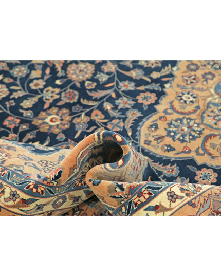Heritage 8' 0" X 10' 2" Hand Knotted Wool Rug 8' 0" X 10' 2" (244 X 310) / Blue / Wool