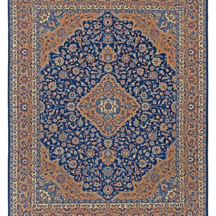 Heritage 8' 0" X 10' 2" Hand Knotted Wool Rug 8' 0" X 10' 2" (244 X 310) / Blue / Wool