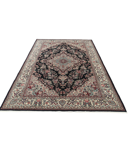 Heritage 5' 1" X 8' 7" Hand Knotted Wool Rug 5' 1" X 8' 7" (155 X 262) / Black / Wool