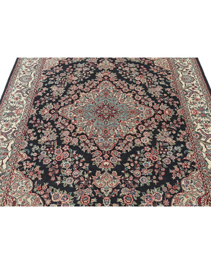 Heritage 5' 1" X 8' 7" Hand Knotted Wool Rug 5' 1" X 8' 7" (155 X 262) / Black / Wool