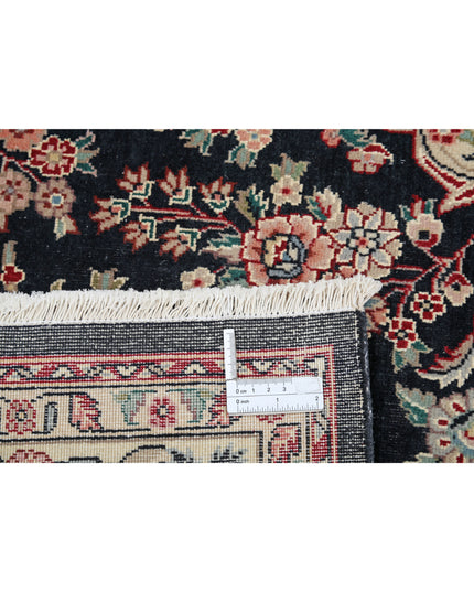 Heritage 5' 1" X 8' 7" Hand Knotted Wool Rug 5' 1" X 8' 7" (155 X 262) / Black / Wool