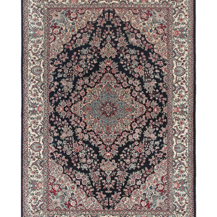 Heritage 5' 1" X 8' 7" Hand Knotted Wool Rug 5' 1" X 8' 7" (155 X 262) / Black / Wool
