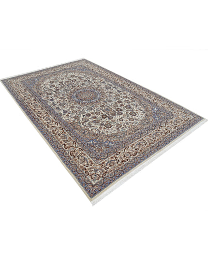 Heritage 5' 11" X 8' 10" Hand Knotted Wool Rug 5' 11" X 8' 10" (180 X 269) / Ivory / Wool